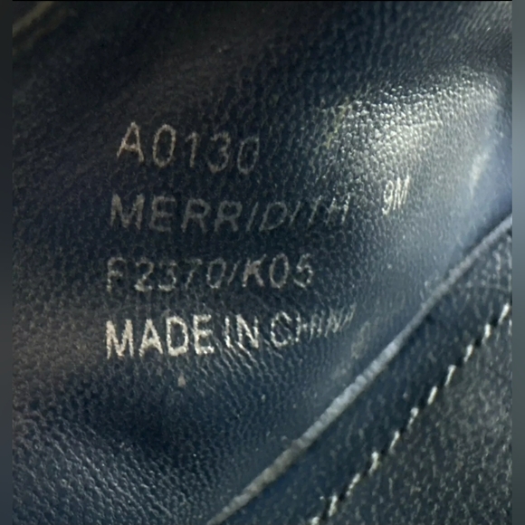 Coach Denim Designer Blue Wedge Sandals Women’s US Size 9M (0619109) - Picture 7 of 9